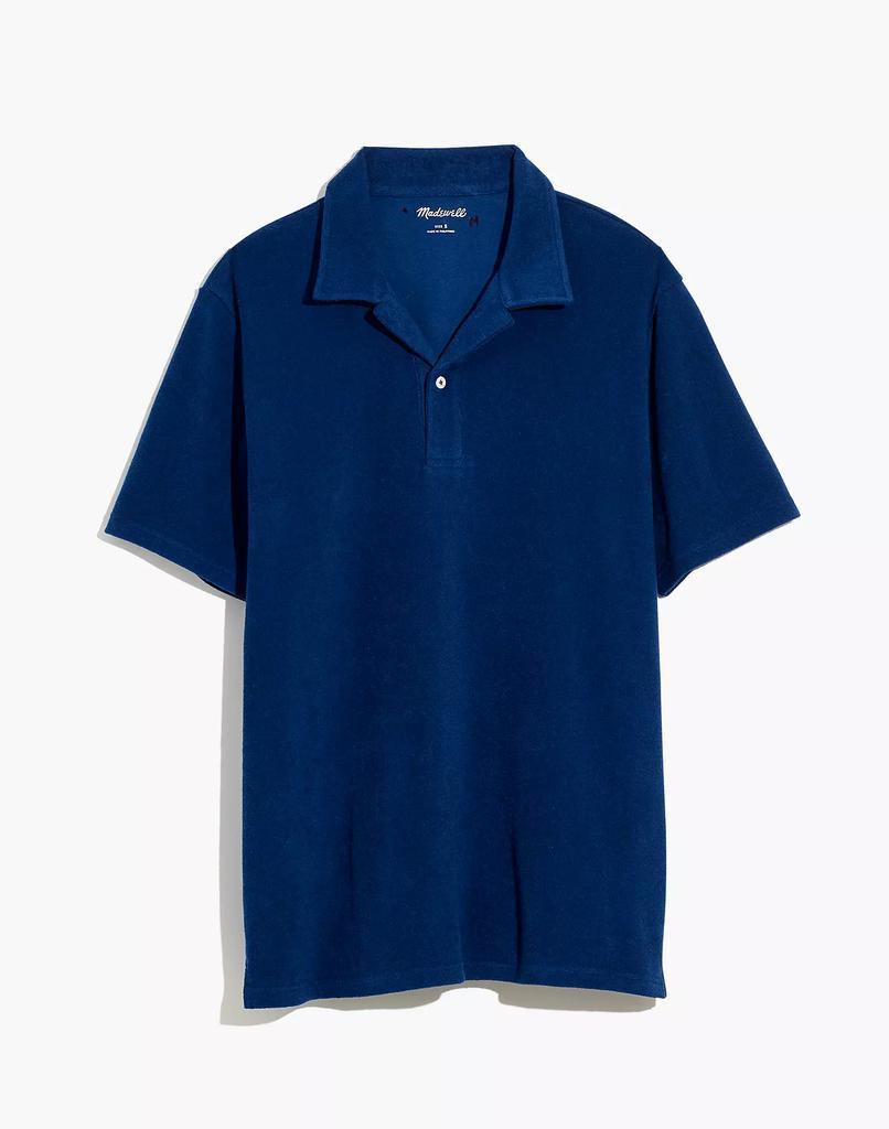 商品Madewell|Terry Cloth Polo Shirt,价格¥444,第6张图片详细描述