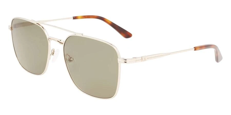 商品Calvin Klein|Green Navigator Unisex Sunglasses CK22115S 718 57,价格¥293,第1张图片