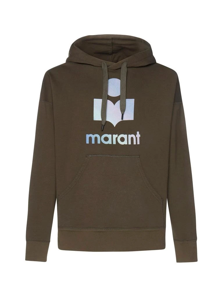 商品Isabel Marant|Isabel Marant Logo Printed Drawstring Hoodie,价格¥1153,第1张图片