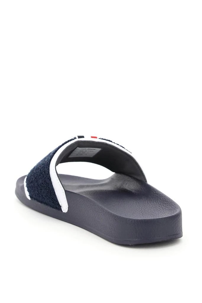 商品Thom Browne|Thom Browne Terry Cloth Pool Slides,价格¥1666,第2张图片详细描述