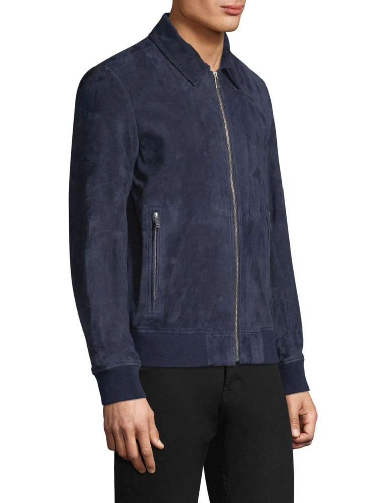 商品Theory|Noland Zip Suede Bomber,价格¥7456,第3张图片详细描述