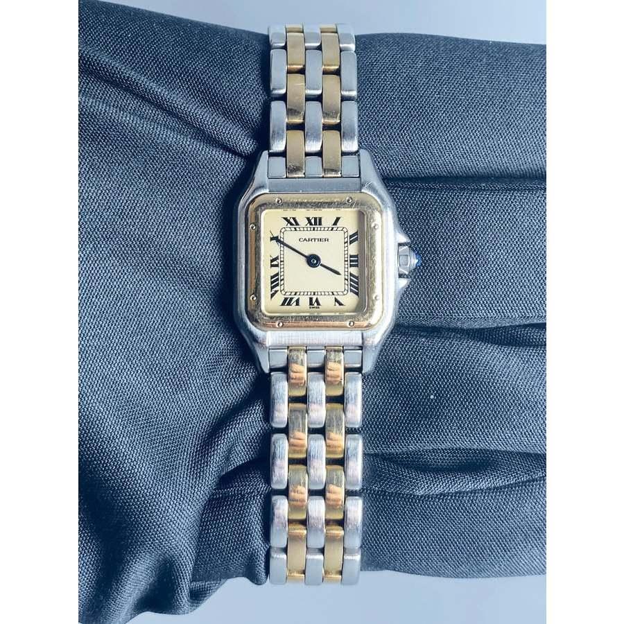 Pre-owned Cartier Panthere Quartz Ladies Watch 1057917商品第2张图片规格展示