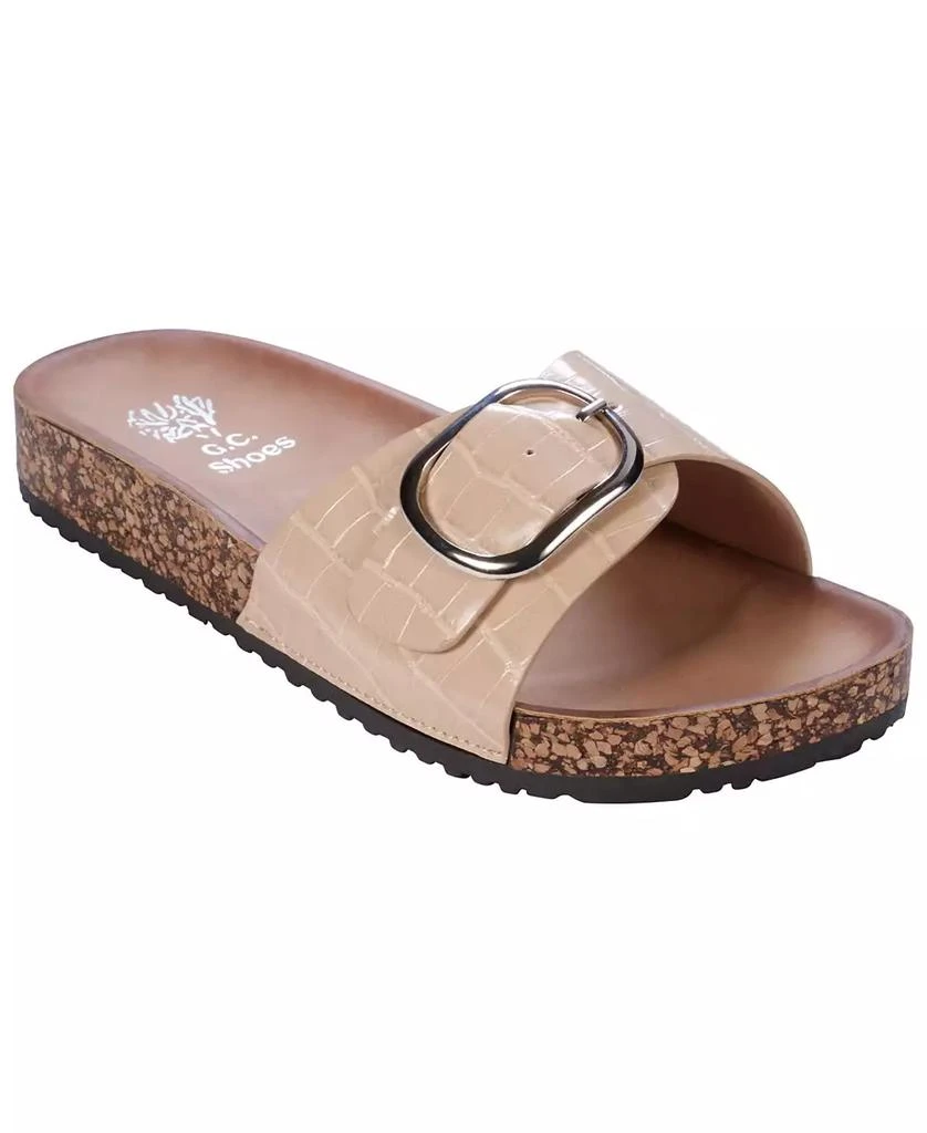 商品GC Shoes|Women's Luna Slide Footbed Sandals,价格¥209,第1张图片