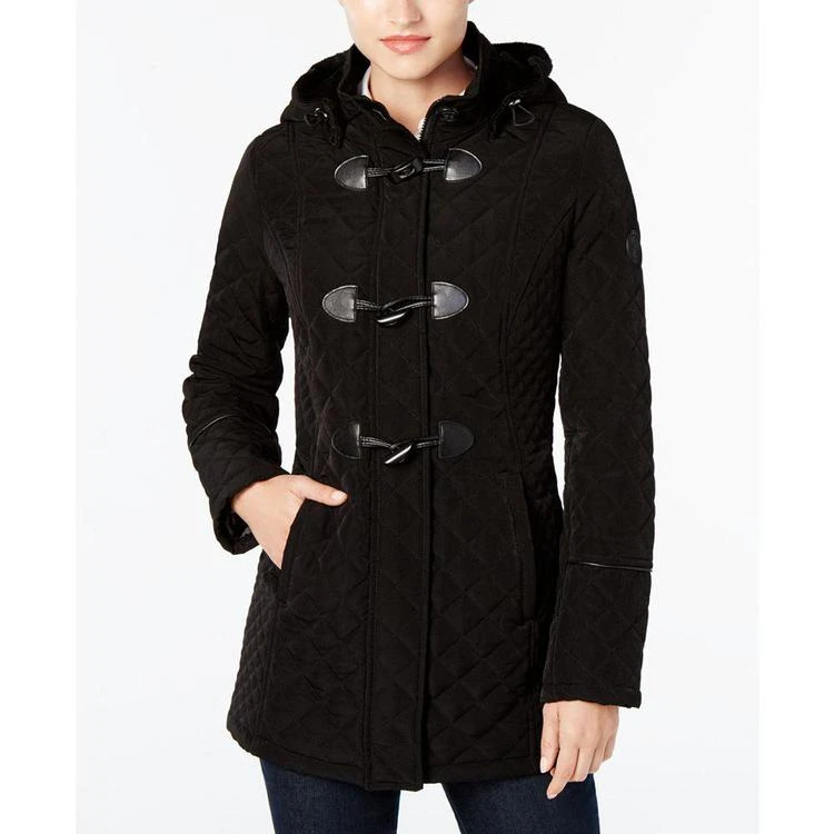 商品Laundry by Shelli Segal|Quilted Toggle Coat,价格¥674,第1张图片