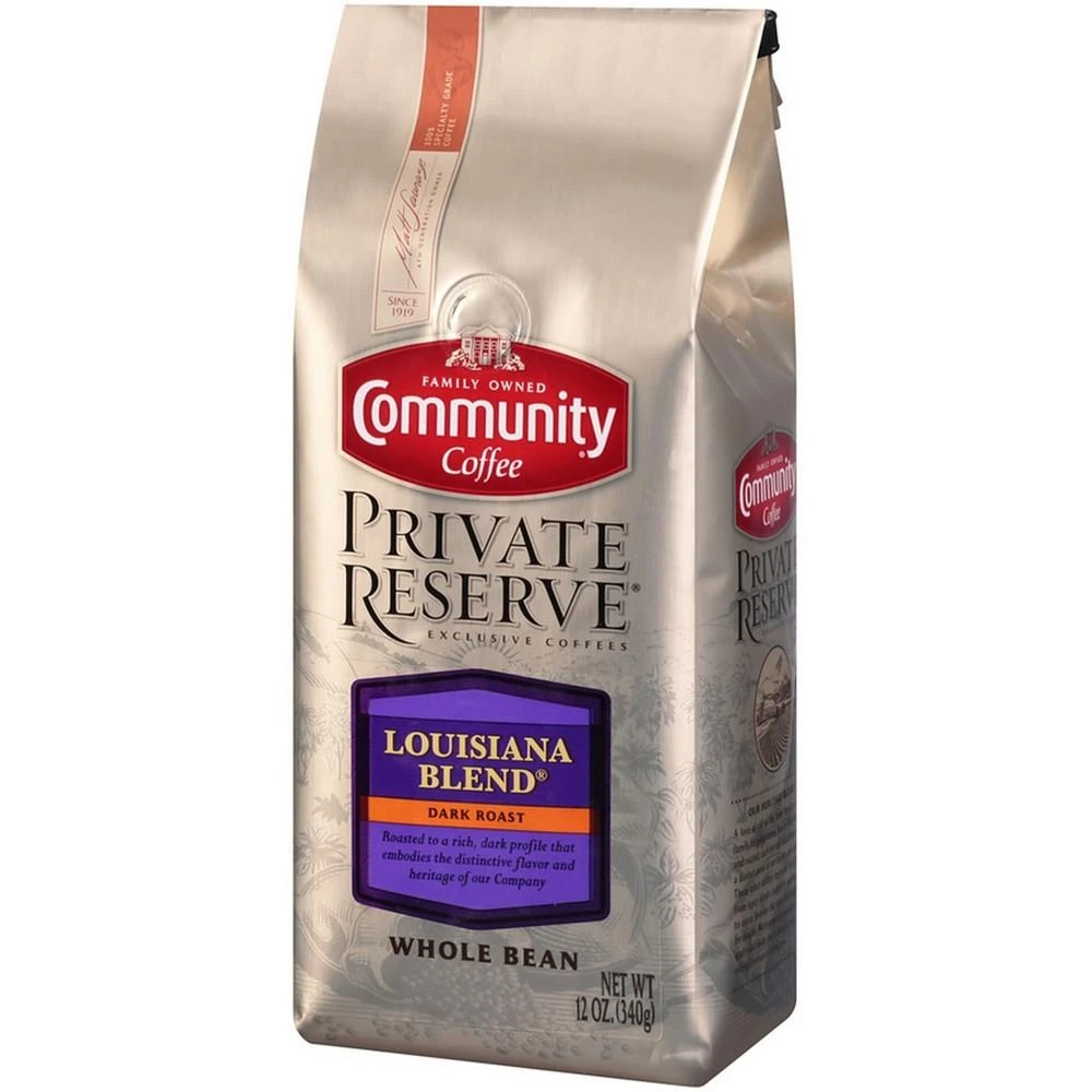 Private Reserve Louisiana Blend Dark Roast Specialty-Grade Whole Bean Coffee, 12 Oz - 6 Pack 商品