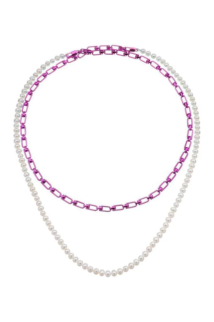 商品EÉRA|Eera 'reine' double necklace with pearls,价格¥7425,第1张图片