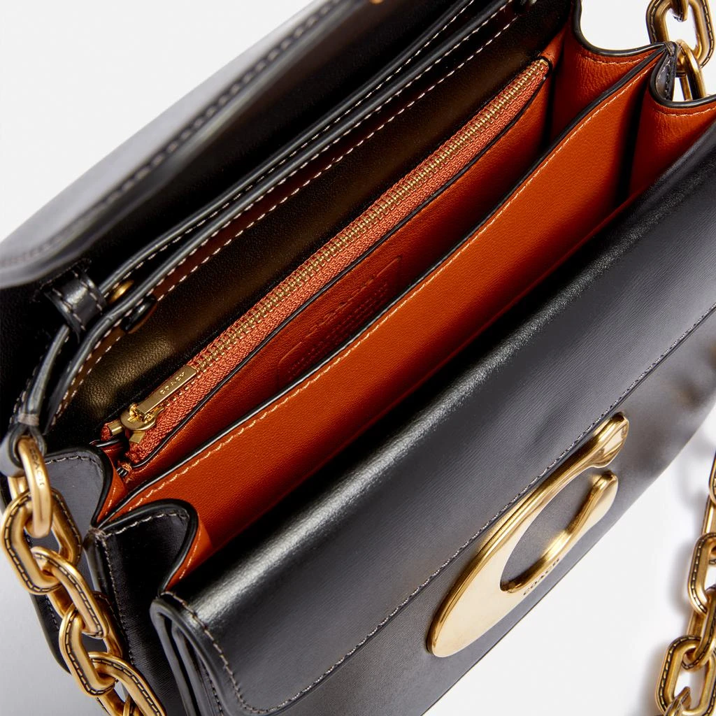 商品Coach|Idol Luxe Leather Shoulder Bag,价格¥4411,第4张图片详细描述