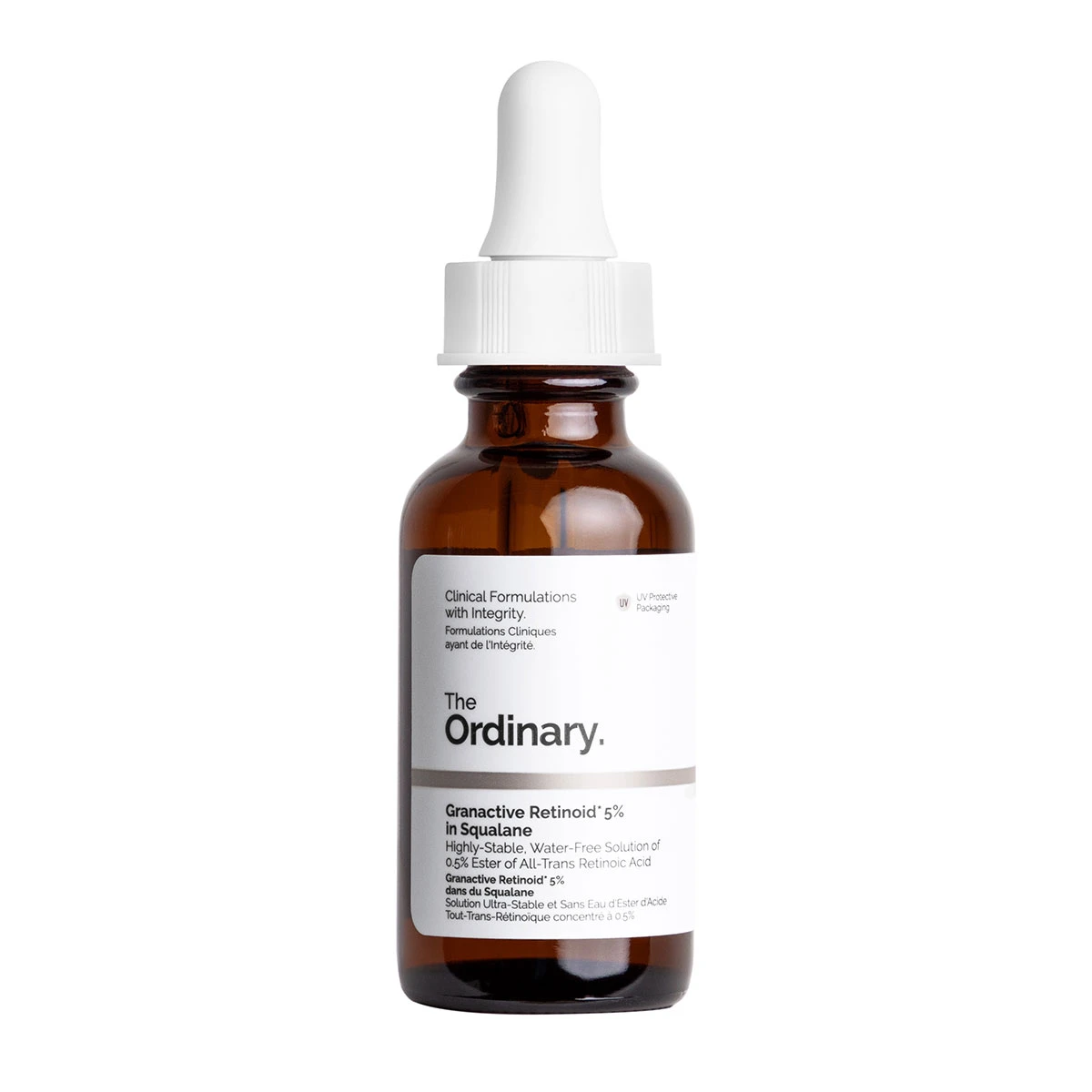 商品The Ordinary|The Ordinary 含5%维他命A醇角鲨烷精华 30ml,价格¥151,第1张图片