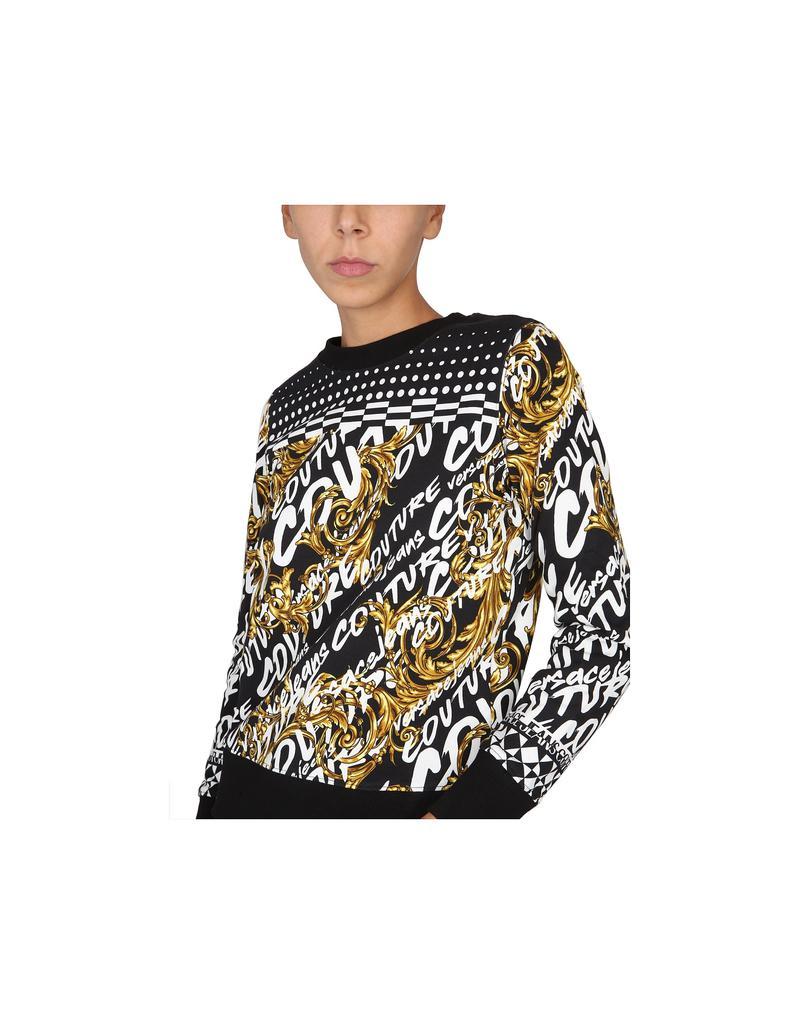 商品Versace|Sweatshirt With Baroque Print,价格¥2249,第4张图片详细描述