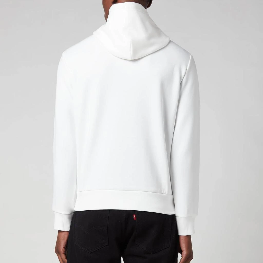 商品Ralph Lauren|Polo Ralph Lauren Men's Double Knit Hoodie - White,价格¥1070,第2张图片详细描述