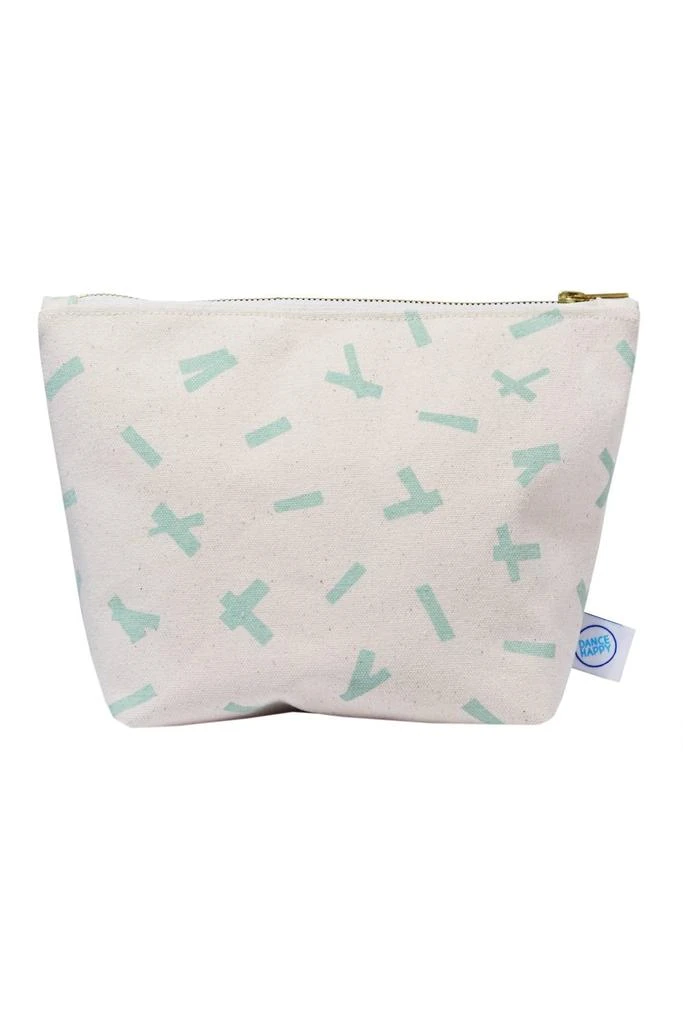 商品Dance Happy Designs|Women's Sprinkles Cosmetic Bag In Sage,价格¥274,第1张图片