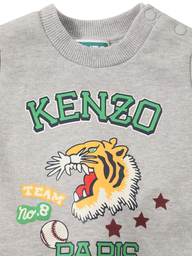 商品Kenzo|Cotton Sweatshirt & Sweatpants W/ Logo,价格¥1623,第2张图片详细描述