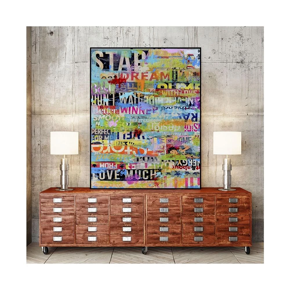 28" x 22" Metro Mix 33 I Art Block Framed Canvas 商品