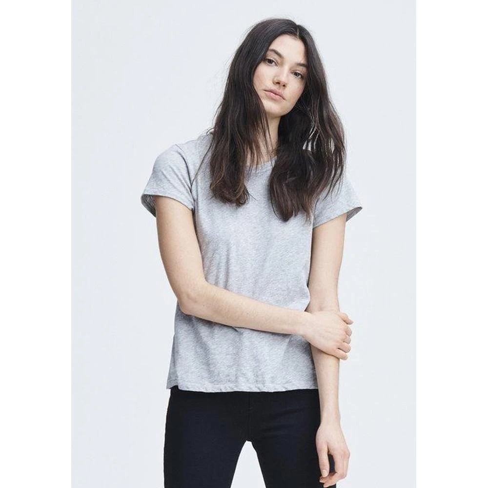 商品Rag & Bone|RAG & BONE The Slub Tee - Heather Grey,价格¥746,第1张图片