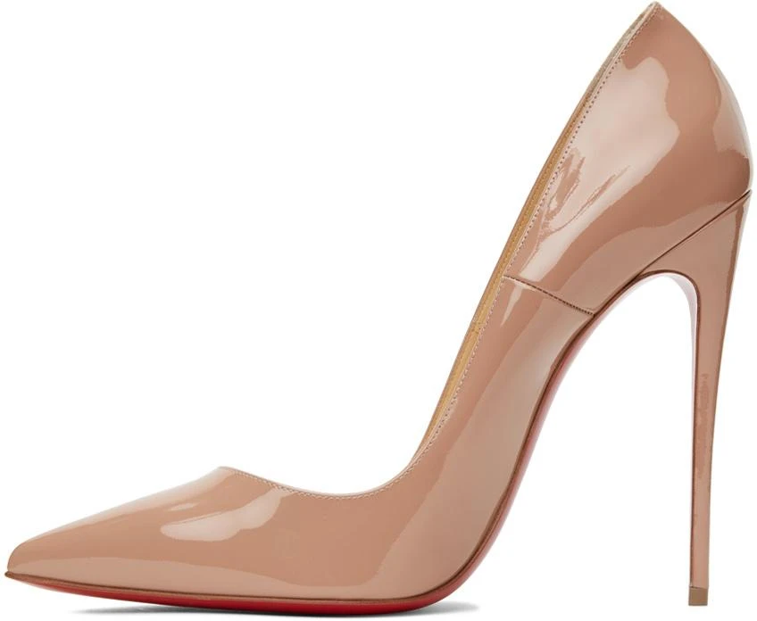商品Christian Louboutin|Beige Patent So Kate 120 Heels,价格¥6578,第3张图片详细描述