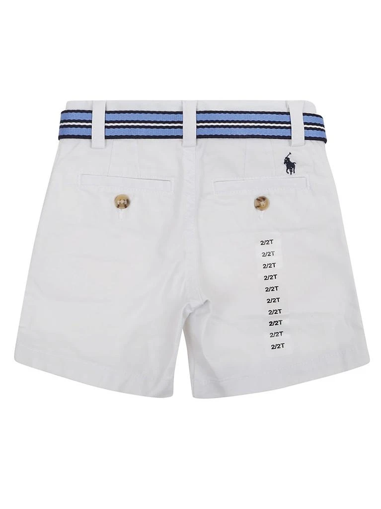 商品Ralph Lauren|Ralph Lauren Kids Logo Embroidered Belted Shorts,价格¥788,第2张图片详细描述