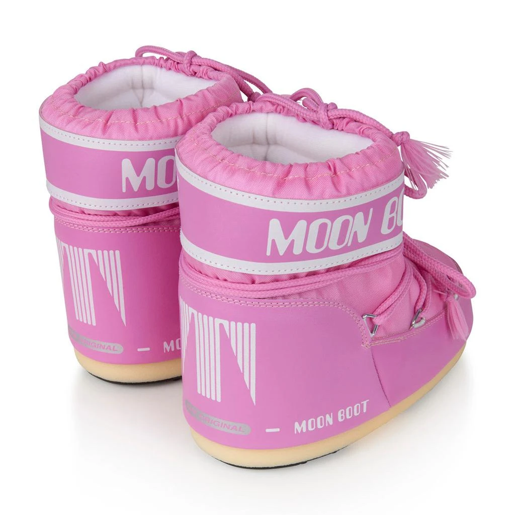 商品Moon Boot|Moon Boot Pink  Girls Low Snow Boots,价格¥851,第4张图片详细描述