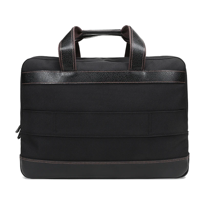商品[国内直发] Longchamp|珑骧 Le Pliage 拉链开合 织物 电脑包旅行包公文包手提斜挎单肩包 男款 黑色,价格¥2510,第5张图片详细描述