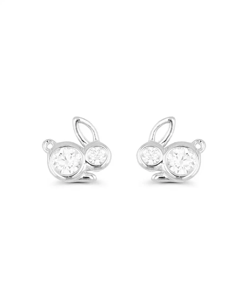 商品Macy's|Bunny Rabbit Stud Earrings in 14K Gold Plated or Sterling Silver,价格¥105,第1张图片