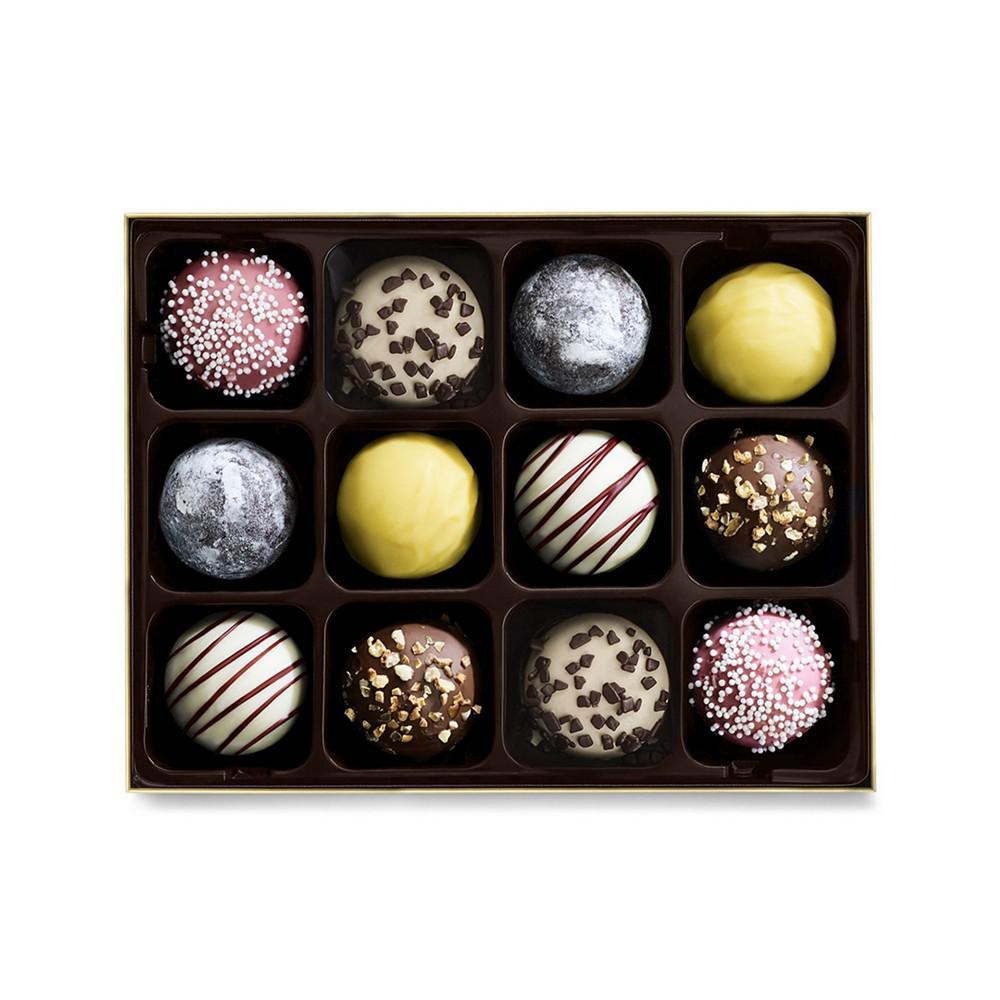 商品Godiva|Happy Birthday Truffle Gift Box, 12 Piece,价格¥253,第6张图片详细描述