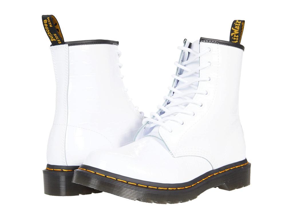 商品Dr. Martens|1460 W Patent Lamper Croc Emboss,价格¥750,第1张图片