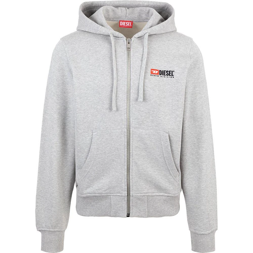 商品Diesel|Diesel S-Ginn Zip-Up Drawstring Hoodie,价格¥1163,第1张图片