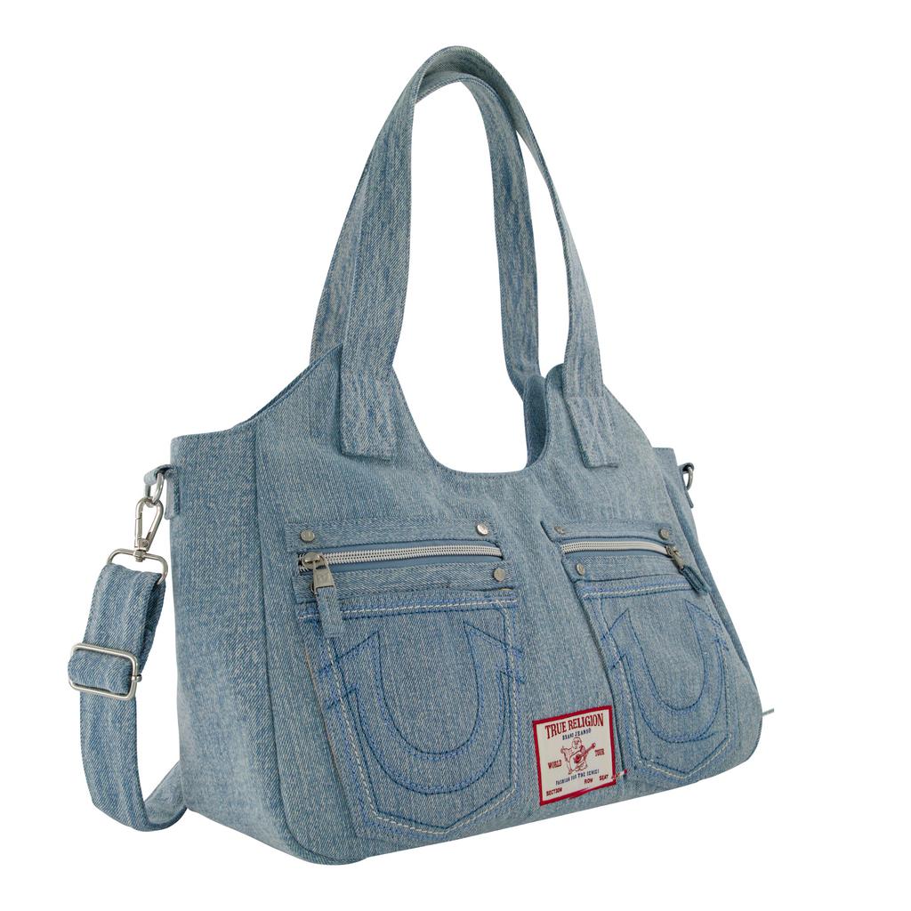 Damen-Jeanstasche mit Hufeisennaht image 2