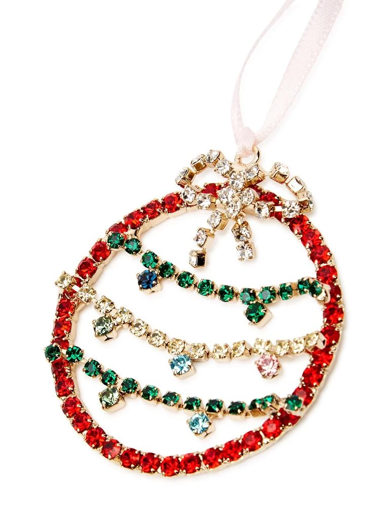 商品ROSANTICA|Bauble embellished gold-tone Christmas ornament,价格¥863,第2张图片详细描述