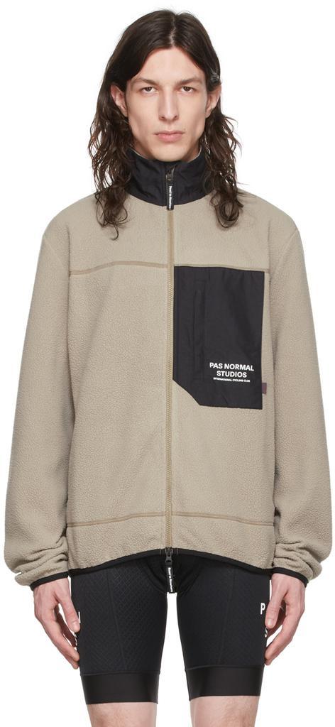 商品Pas Normal Studios|Beige Polyester Jacket,价格¥2227,第1张图片