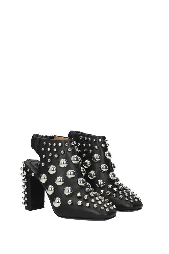 商品Alexander Wang|Ankle boots Leather Black,价格¥4554,第2张图片详细描述