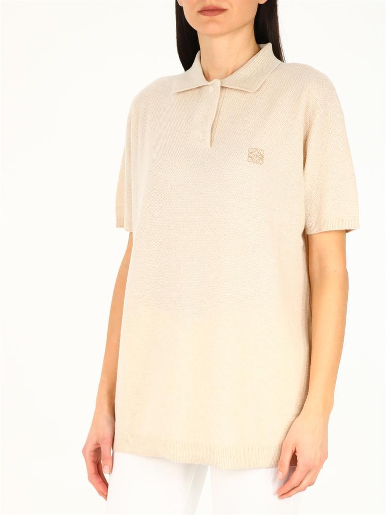 商品Loewe|Cashmere polo shirt,价格¥2392,第4张图片详细描述
