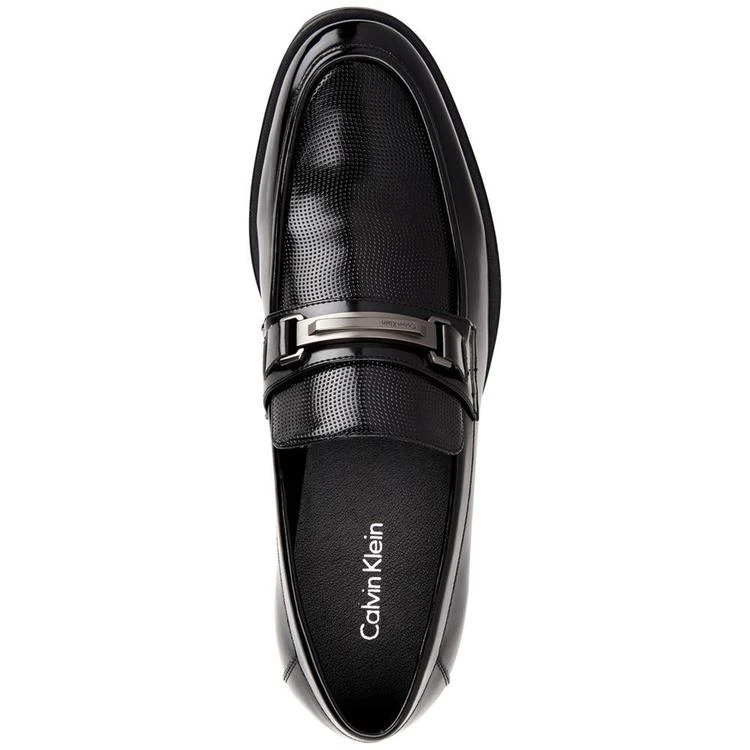 商品Calvin Klein|Men's Aidan Box Loafers with Bit,价格¥730,第5张图片详细描述