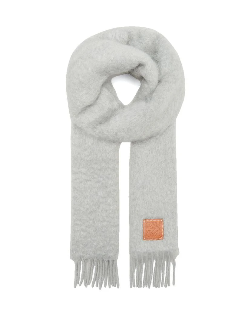 商品Loewe|Anagram Mohair Fringe Scarf,价格¥2441,第1张图片