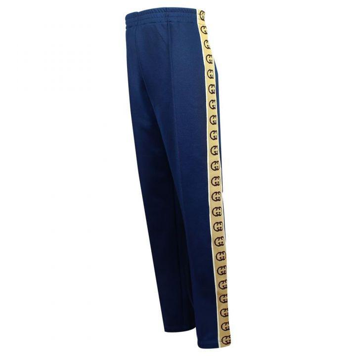 商品Gucci|Navy Logo Pants,价格¥1154,第1张图片