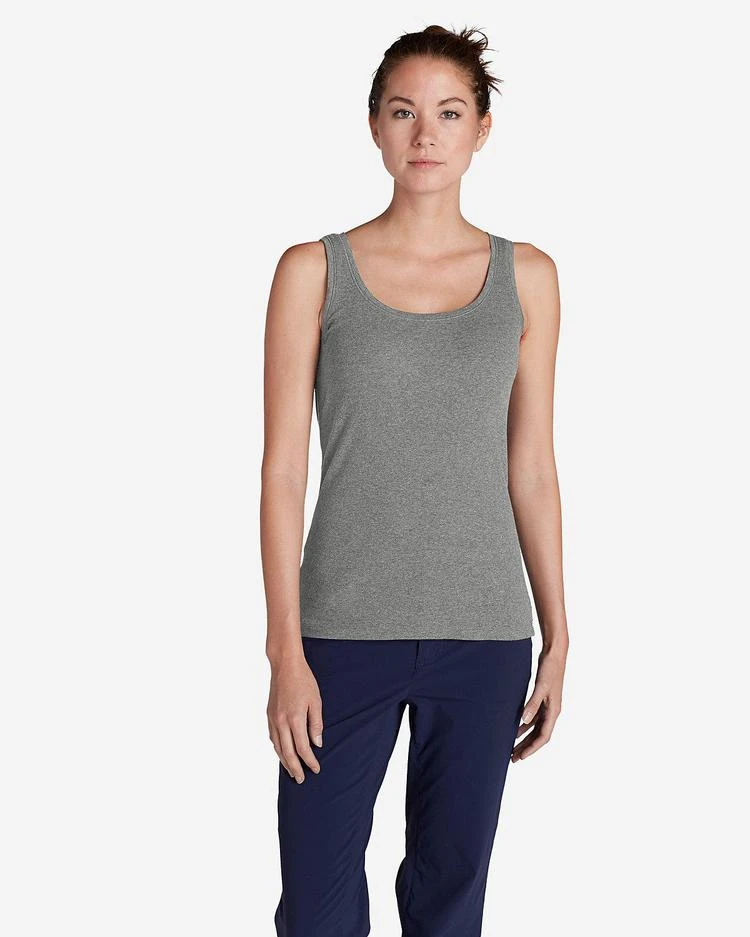 商品Eddie Bauer|Women's Lookout 2x2 Rib Tank Top 背心,价格¥186,第2张图片详细描述