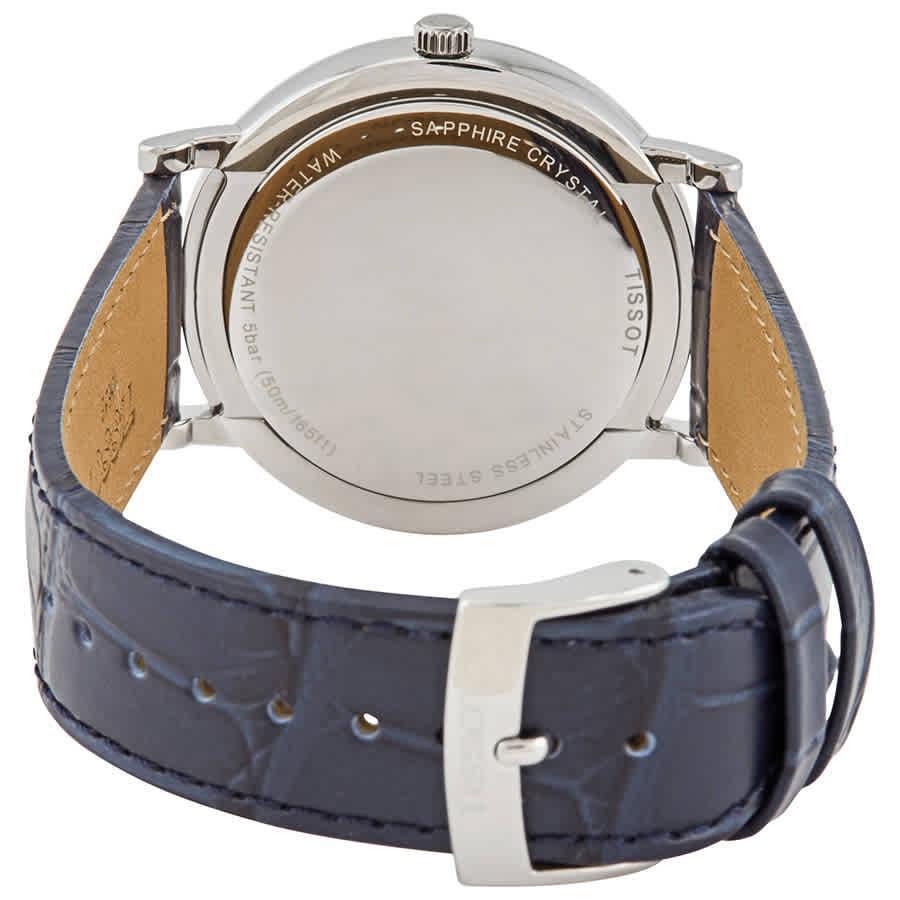 商品Tissot|Tissot Carson Premium Quartz Blue Dial Mens Watch T122.410.16.043.00,价格¥1565,第5张图片详细描述