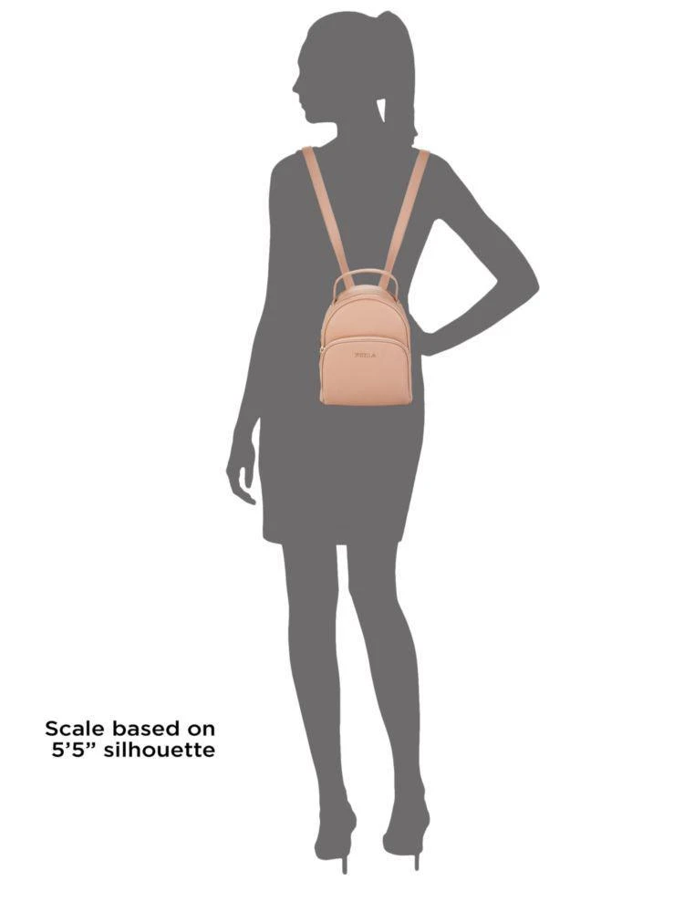 商品Furla|Mini Leather Backpack,价格¥1062,第3张图片详细描述