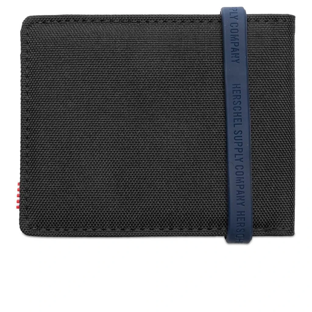 商品Herschel Supply|Hank RFID Wallet - Black,价格¥431,第3张图片详细描述