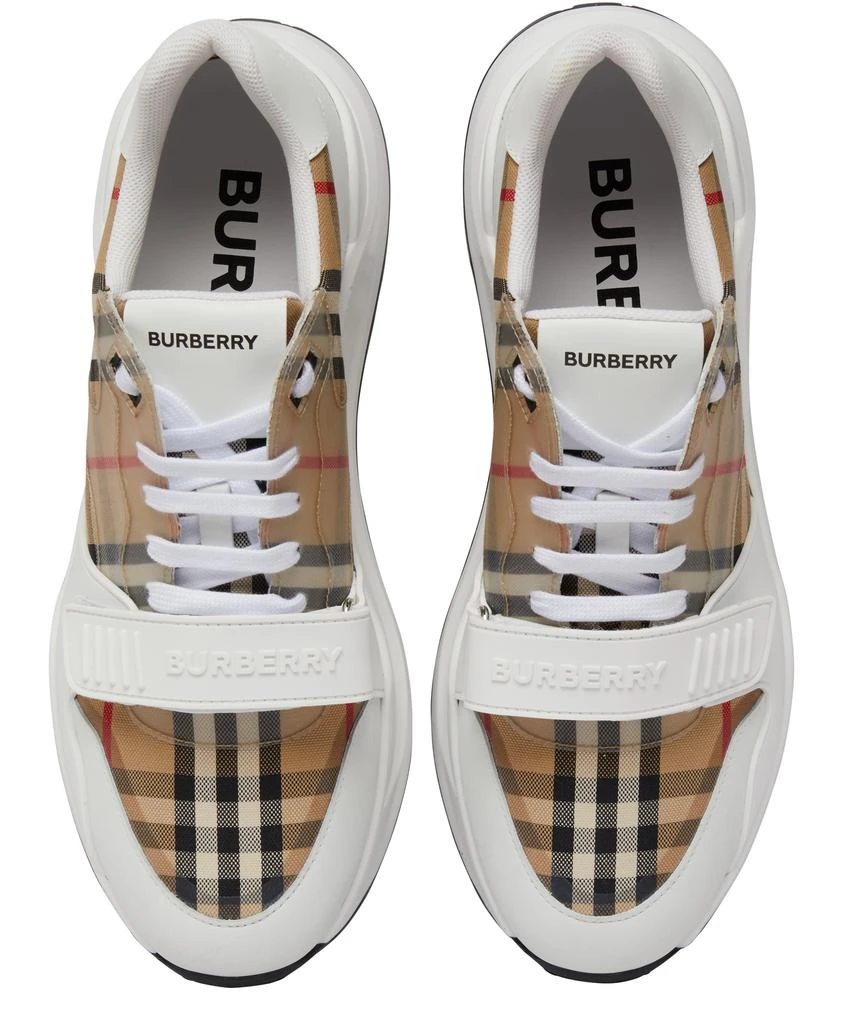 商品Burberry|Ramsey 格纹篮球鞋,价格¥7106,第5张图片详细描述