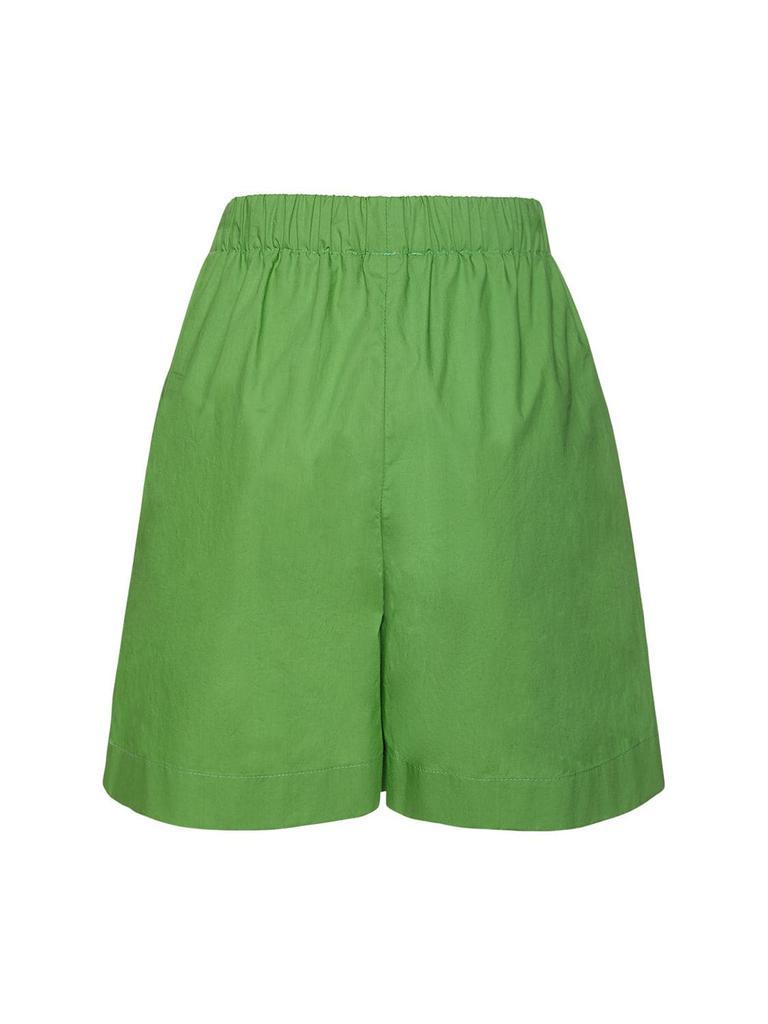 商品Nanushka|Megan Light Cotton Poplin Shorts,价格¥1181,第6张图片详细描述