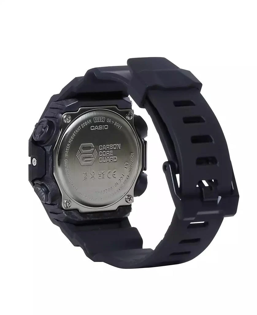 商品G-Shock|Men's Two Hand Quartz Black Resin Bluetooth Watch, 46.0mm GAB001-1A,价格¥1047,第3张图片详细描述