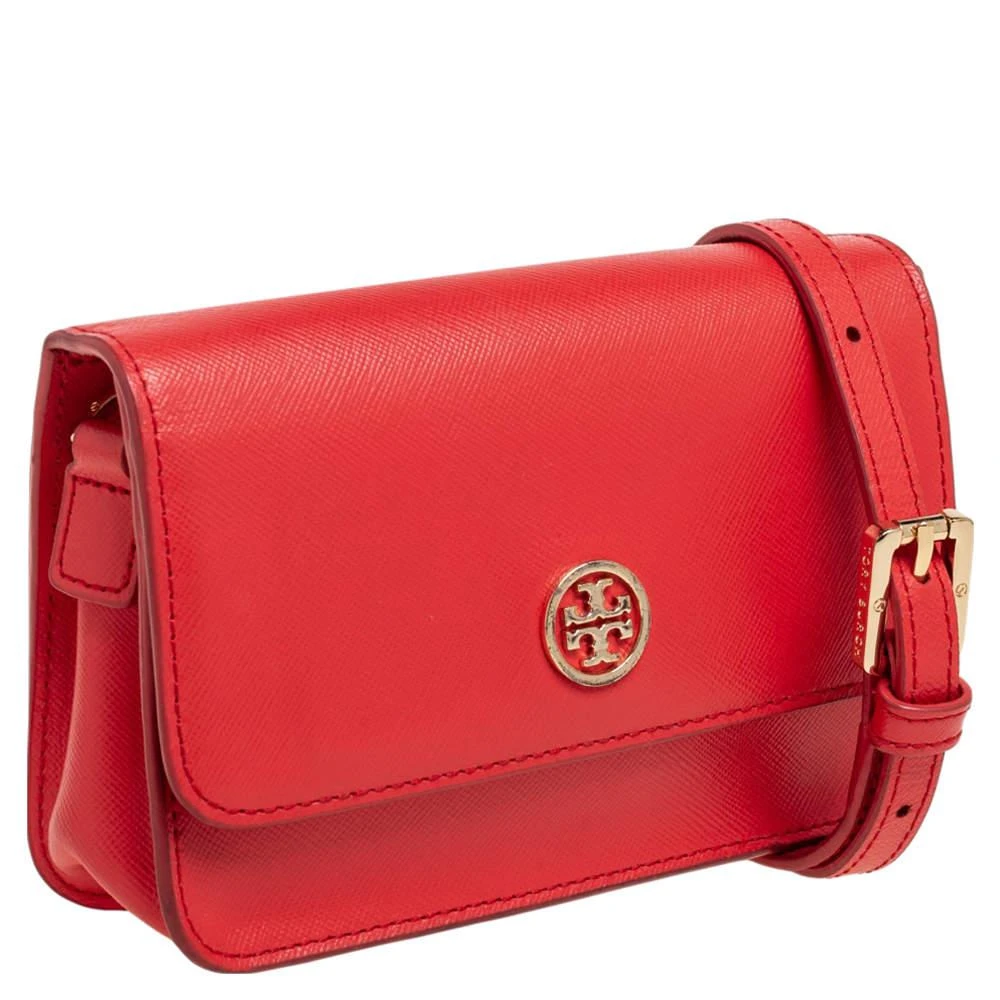 商品[二手商品] Tory Burch|Tory Burch Red Leather Mini Robinson Shoulder Bag,价格¥813,第3张图片详细描述