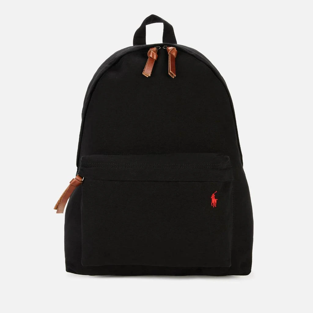 商品Ralph Lauren|Polo Ralph Lauren Men's Large Backpack - Polo Black,价格¥1048,第1张图片