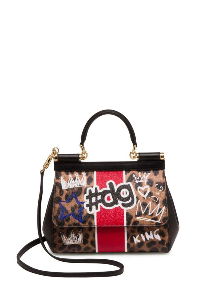 商品Dolce & Gabbana|印花单肩手提包,价格¥4663,第1张图片
