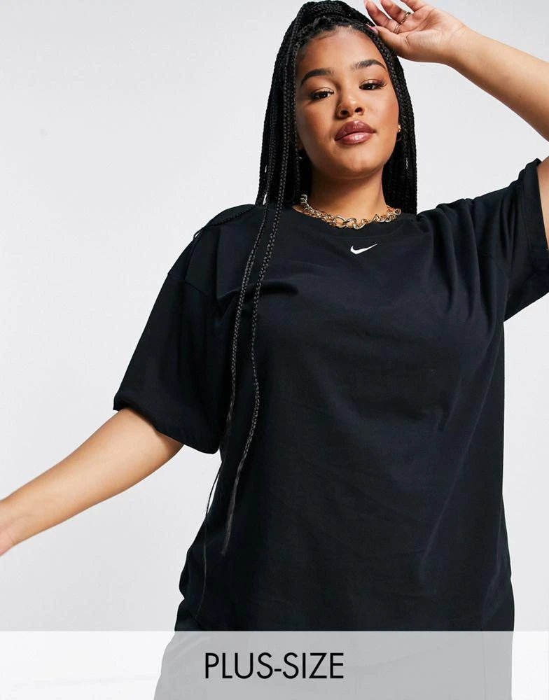 商品NIKE|Nike Plus Essentials boyfriend t-shirt in black,价格¥367,第1张图片