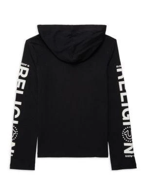 商品True Religion|Little Boy's Logo Graphic Hoodie,价格¥135,第2张图片详细描述