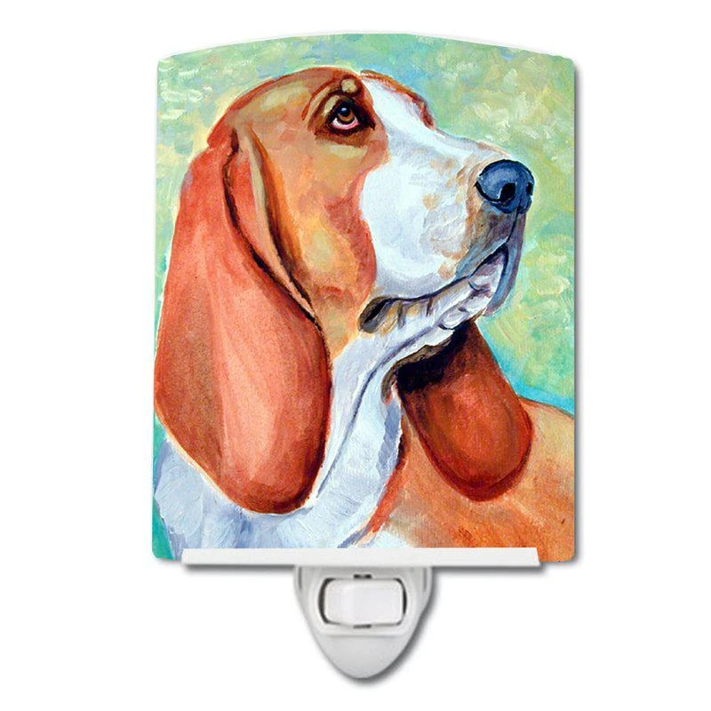 商品Caroline's Treasures|Basset Hound Ceramic Night Light,价格¥204,第1张图片