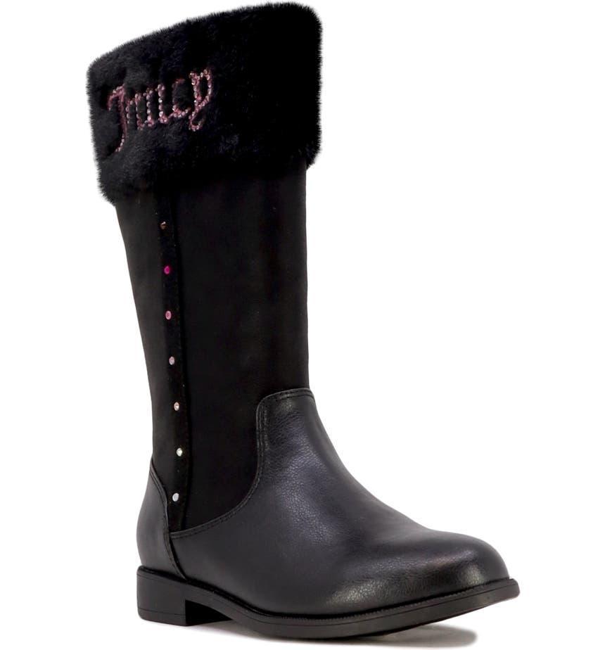 商品Juicy Couture|Kids' Loomis Faux Fur Trimmed Boot,价格¥395,第1张图片