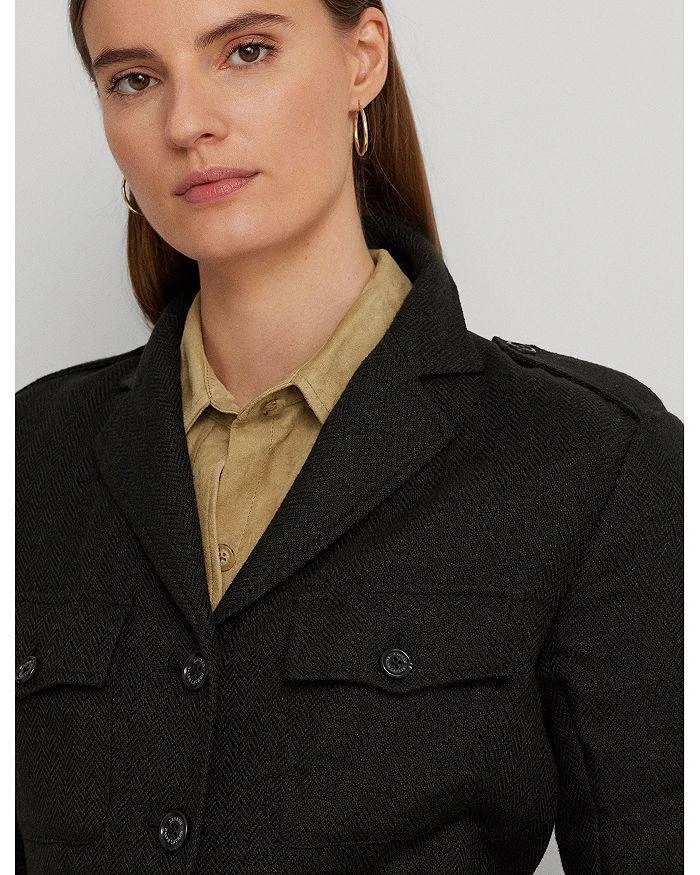 商品Ralph Lauren|Belted Herringbone Utility Jacket,价格¥2049,第5张图片详细描述