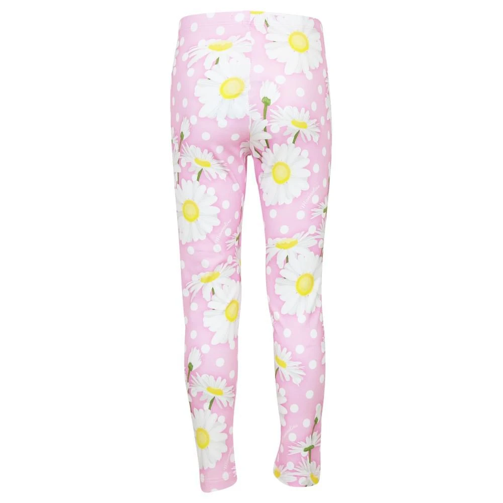 商品MONNALISA|Pink Daisy Print Leggings,价格¥170,第3张图片详细描述